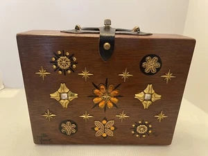 Enid Collins Vintage Original Box Bag Purse 1967 Mille Fleurs - Picture 1 of 13