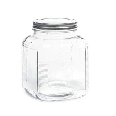 Anchor Hocking Replacement Butter Churn Jar with Brushed Stainless Steel Lid - Image 1 of 4