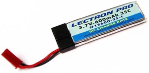 New Lectron Pro 3.7 volt 600mAh 35C Lipo Battery Blade MQX BNF RTF - Picture 1 of 1