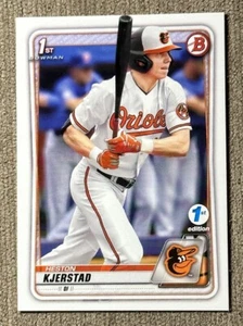 Heston Kjerstad Rookie 2020 1st Bowman Draft 1st Edition #BD-122 Orioles RC - Bild 1 von 2