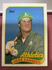 1989 Topps - #500 Jose Canseco