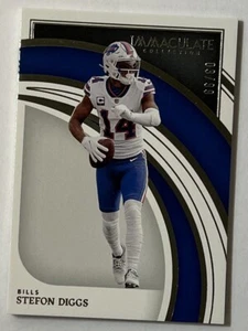2022 Panini Immaculate Collection Stefon Diggs 83/99 Buffalo Bills #12 - Picture 1 of 2