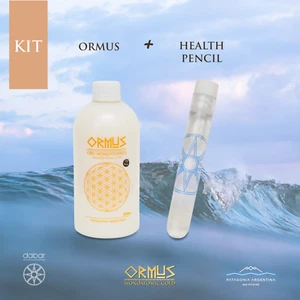⭐️KIT MONOATOMIC GOLD ORMUS+HEALTH PENCIL⭐️SUPER FOOD -RELIEVE PAIN, REFLEXOLOGY - Picture 1 of 8