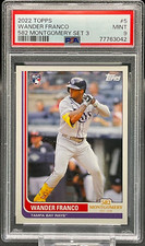 2022 Topps 582 Montgomery Club Set 3 #5 Wander Franco PSA 10 Rookie Card