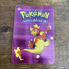 Magmar #126 2000 Pokemon Vending Prism Sticker Cards