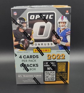 2022 Panini Donruss Optic NFL Football Blaster Box Fanatics Exclusive RED Hyper
