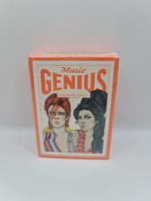 Genius Music Playing Cards New SEALED by Rik Lee Rock Pop Country Blues Jazz Rap