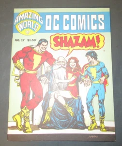 AMAZING WORLD OF DC COMICS #17 Magazine Captain Marvel DC Comic 1978 Shazam - Picture 1 of 4