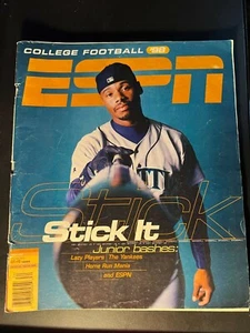 1998 ESPN MAGAZINE..KEN GRIFFEY JR. COLLEGE FOOTBALL 98... AUG 24,1998 Issue - Picture 1 of 5
