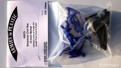 Armies in Plastic: Civil War Union Kepis 13-inch Mortar "The Dictator" 1/32 54mm - Image 1 of 3