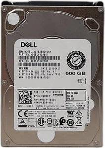 Dell AL15SEB060NY 04WX8Y 10K 600 GB 2,5" SAS-Festplatte 100 % Gesundheit - Bild 1 von 2