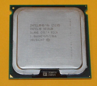 Intel Xeon E5205 "Wolfdale" Processor, 1.86gHz *Used, Working* - Image 1 of 2