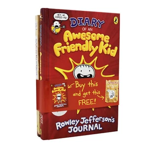 Diary of an Awesome Friendly Kid & Wimpy Kid Do-It-Yourself 2 Books - Ages 5-7 - Bild 1 von 4