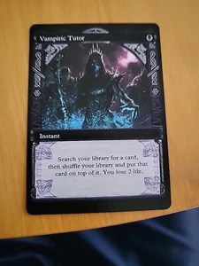 Vampiric Tutor MTG FanArt - Picture 1 of 2