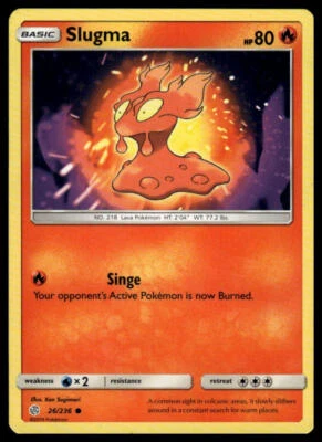 SM - Cosmic Eclipse #26/236 Slugma - Image 1 of 2