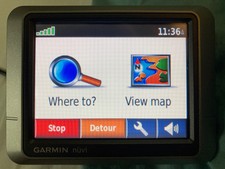 Garmin Nuvi 200 Series GPS Navigation System Navteq 3.5" - Tested & Works !
