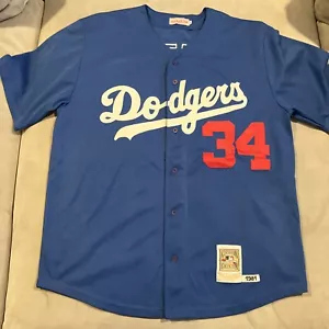 RAR - Mitchell & Ness - LA Dodgers - Fernando Valenzuela - Trikot 1981 - Größe 54 - Bild 1 von 5