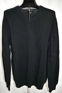 Suéter impermeable negro talla mediana para hombre - Imagen 1 de 9