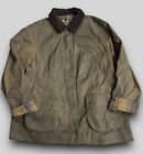 Barbour Classic Beadnell Wax Jacket Ladies Uk 22 Olive