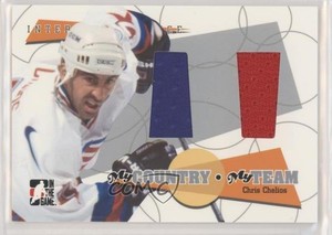 2006 In the Game-Used International Ice Signature Series /60 Chris Chelios HOF