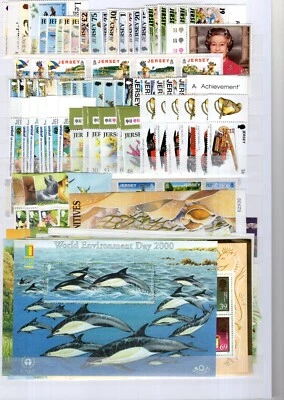 JERSEY / GREAT BRITAIN / 2000 - 2003 MINT MNH SELECTION  / CV 233£ - Image 1 of 3