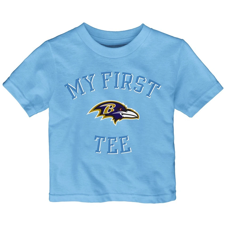 Camiseta Baltimore Ravens Outerstuff NFL Infantil Azul Claro "First Blue 2.0" Foto 1 de 1