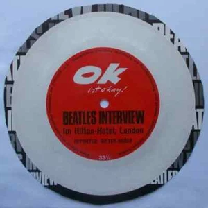 Beatles - Interview im Hilton Hotel, London, Flexidisc - Rarität -  7" Single - Bild 1 von 2