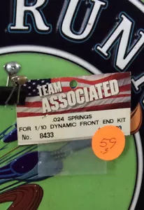 Team Associated .024 Springs for 1/10 Dynamic Front End Kit ASC 8433 NewOldStock - Picture 1 of 3