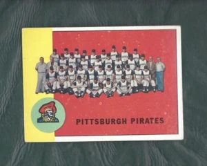 1963 Topps Baseballkarte #151 Team, Pittsburgh Pirates EXMT - Bild 1 von 2