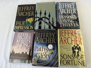 Lot of 6 Hardcover Books by Jeffrey Archer assorted lot - Picture 1 of 3
