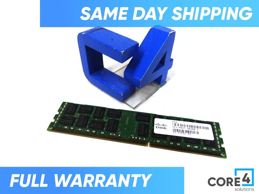 CISCO UCS-MKIT-082RX-C  (1X8GB) MEMORY - Image 1 of 2