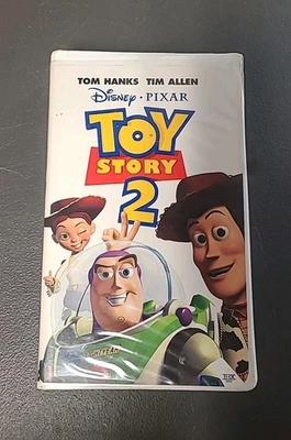  Toy Story 2 VHS 1999 Video Tape Disney Pixar Clamshell Case  Foto 1 de 3