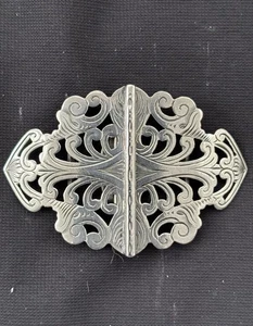 solid silver nurses Belt Buckle. Birmingham 1905. R & W. - Picture 1 of 12