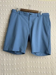 Peter Millar Men’s Matlock Tailored Fit Seersucker Performance Golf Shorts Sz 38 - Picture 1 of 5