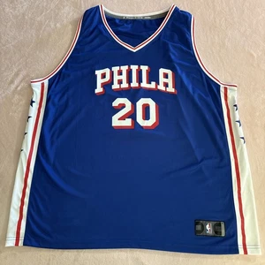 NWOT Men's 3XL Fanatics Fast Break NBA Philadelphia 76ers Jared McCain Jersey - Picture 1 of 6