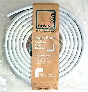 12ft Baby Proofing Edge Protector Safe Non-Toxic Rubber Foam Furniture Bumper - Picture 1 of 3