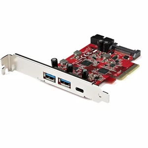 StarTech.com 5-Port USB PCIe Card - 10Gbps USB 3.1 Gen 2 PCIe Card w/ 1x USB-C & - Picture 1 of 4