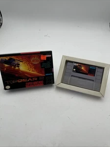 Carrito y caja Top Gear 2 (Sistema de entretenimiento Super Nintendo, 1993) (sin manual) - Imagen 1 de 11
