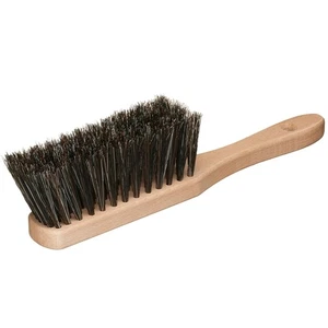 11.2" Hand Broom Soft Bristles Cleaning Brush, Dusting Brush with Wooden Hand... - Picture 1 of 8