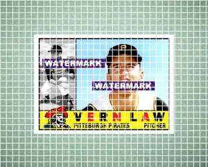 Vern Law Pittsburgh Pirates 1960 Style Custom Baseball Art Card - Picture 1 of 2