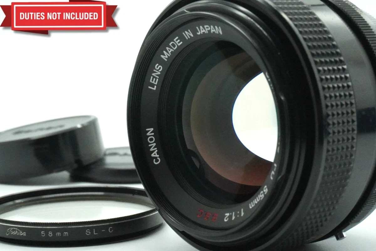 Canon FD f/1.2 Camera Lenses 55mm Focal for sale - eBay