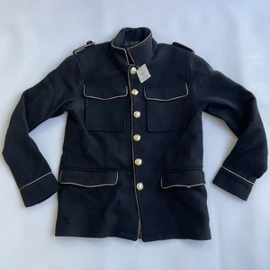Guess Men’s Military Inspired Black Wool Jacket Size M - Picture 1 of 12