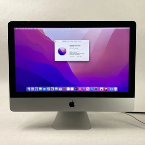 Apple A1418 iMac Retina 4k 21" 2015 3,1 GHz i5 16 GB RAM 256 GB HDD Fusion - agrietado - Imagen 1 de 24