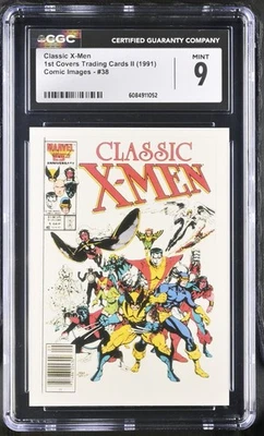 1991 Classic X-men 1st Covers Marvel Comics Presents Card #38 CGC 9 MINT - Image 1 of 2