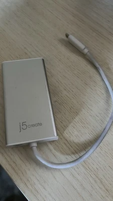 j5create JCA374 USB-C Multi Adapter HDMI Ethernet/USB 3.1 HUB-PD 3.0 - Image 1 of 2