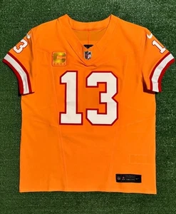 Auténtica camiseta Nike Elite 44/L Mike Evans Buccaneers Creamsicle Throwback - Imagen 1 de 10