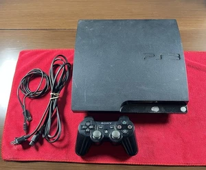 Sony PlayStation 3 PS3 CECH-2101A 120 GB Black Console OEM Controller TESTED - Picture 1 of 2