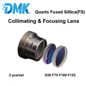 Laser Collimator Focusing Lenses D28/D30mm F75/100/125/150/155/200mm 1064nm Lens - Picture 1 of 12