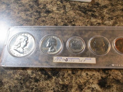 1957-D SILVER YEAR SET     N - Image 1 of 2