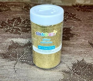 Creatology Gold Glitter 4oz Standard Sized Glitter Flakes - Picture 1 of 6